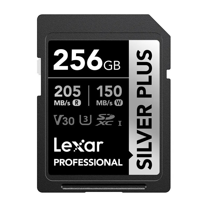 Lexar Professional SILVER PLUS SDXC 256GB memory card